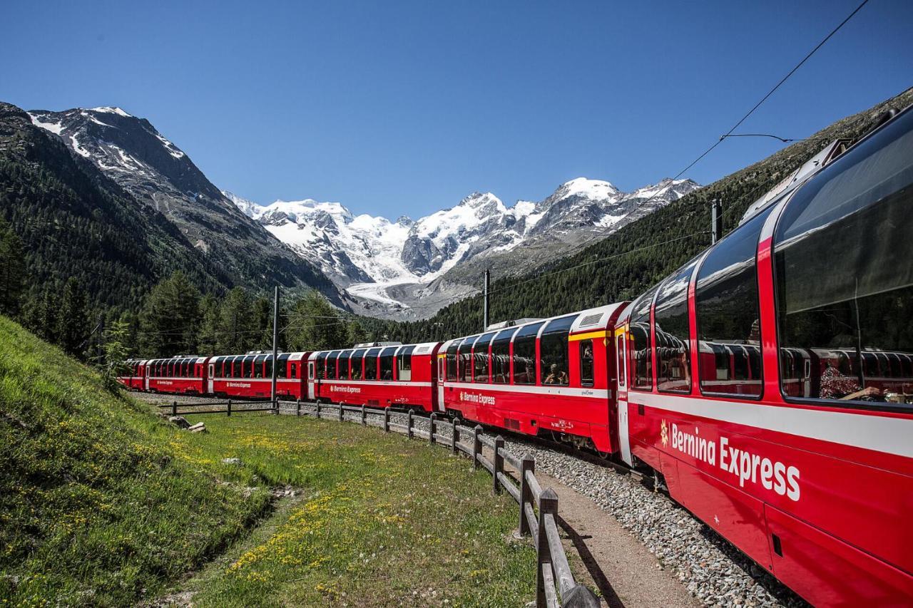Casa Lalla Affittasi Nel Centro Di Poschiavo Dış mekan fotoğraf