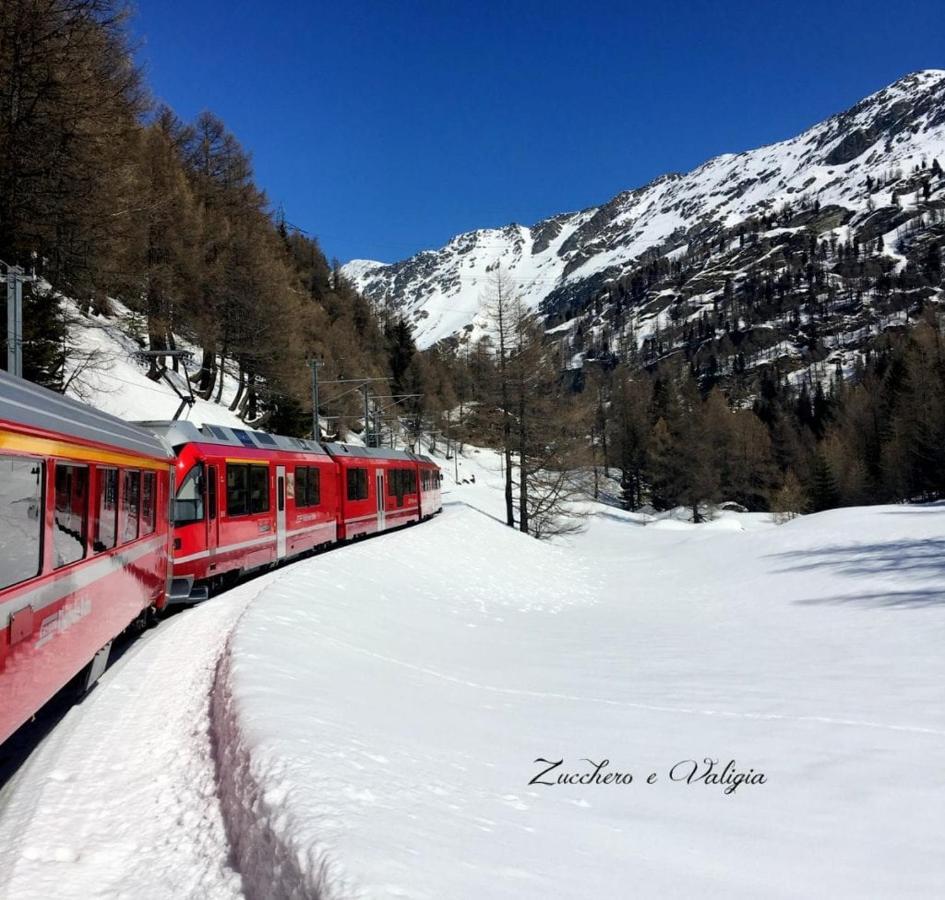 Casa Lalla Affittasi Nel Centro Di Poschiavo Dış mekan fotoğraf